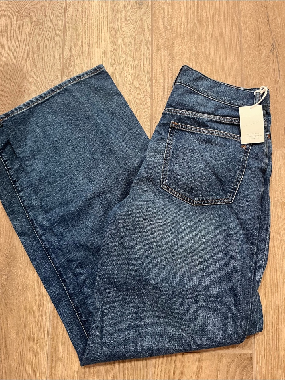 Madewell perfect vintage wide leg jean softdrape 29T 29 tall - Picture 7 of 11